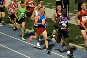 Tony Migliozzi - setting his college 10k PR of 3008