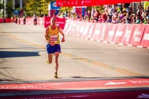 Tony Migliozzi - Finishing 15th at the 2015 Chicago Marathon