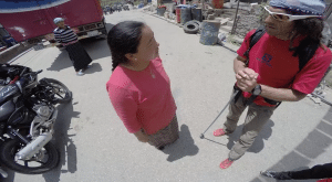 Local asking Jordi Tosas for help locating family member