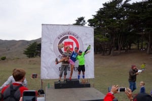 2015 TNF EC Championships 50k men's podium
