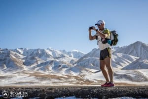 Ultra-Trail Gobi Race - Bryon Powell - Camera at Highpoint