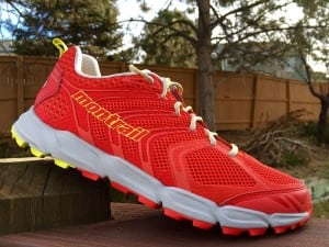 Montrail Caldorado lateral upper