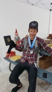 Ryan Richert - 2016 Frozen Gnome 50k winner