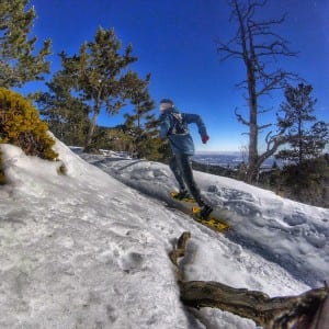 Zach Miller - snowshoeing