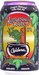 Caldera Brewing Company Hopportunity Knocks IPA