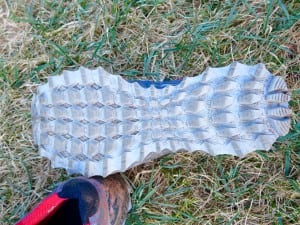 Saucony Peregrine 6 outsole