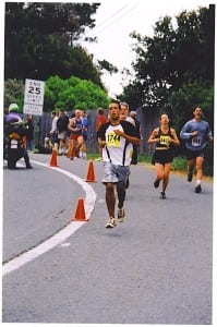 Alex Varner - 2003 Dipsea Race in basketball shorts