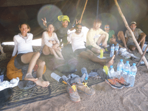 Tent 166 - 2016 Marathon des Sables 2