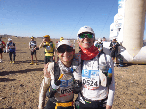 Liza Howard and Meghan Arbogast - 2016 Marathon des Sables