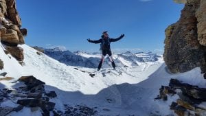 Jason Schlarb - Hardrock 100 course skiing