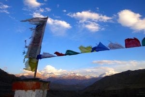 Prayer flags - 2015 Mustang Trail Race