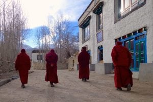 Monks - Lo Manthang - 2015 Mustang Trail Race