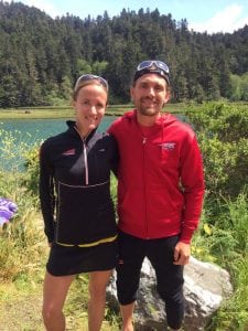 Leslie Howlett and Zach Bitter - 2016 Mendocino Coast 50k champions