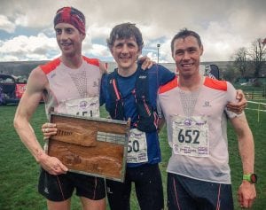 2016 Three Peaks Fell Race men's podium