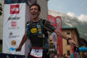 Javier Dominguez - 2016 Lavaredo Ultra Trail third place