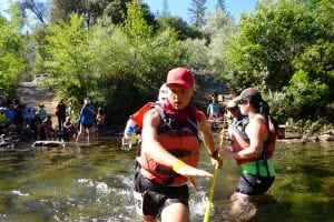2016 Western States 100 - Andrew Miller - River Crossing