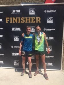 Timothy Parr and Mike Aish - 2016 Leadville Marathon