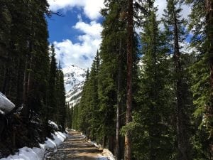 Road 52 toward Storm Peak