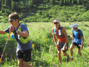 Xavier Thevenard - Jason Schlarb - Kilian Jornet - 2016 Hardrock 100 - KT