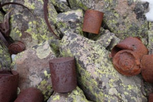 Dives Basin Historic Trash