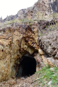 Adit at Bottom of Little Giant Climb