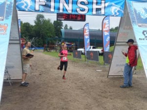 Sarah Bergeron-Larouche - 2016 Whiteface Sky Race champion