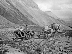 1910 - Car over Stony Pass - San Juan County, Colorado