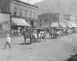 Silverton, Colorado Labor Day Parade 1908
