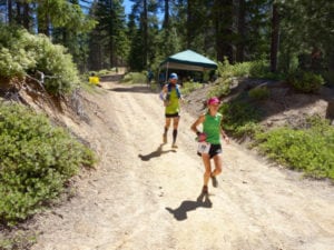 Downhill running form
