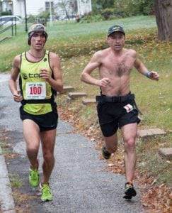 Ben Nephew and David Kilgore - 2016 Cat's Tail Trail Marathon champions