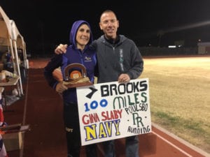 Gina Slaby - 2016 women's 100-mile world record