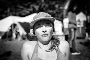 2016 The North Face Endurance Challenge 50 Mile Championships - Clare Gallagher finish