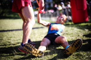 2016 The North Face Endurance Challenge 50 Mile Championships - Hayden Hawks finish