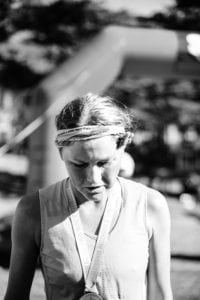 2016 The North Face Endurance Challenge 50 Mile Championships - Ida Nilsson finish