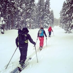 Zach Miller - backcountry skiing