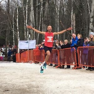 Joe Gray - 2017 World Snowshoe Championships winner