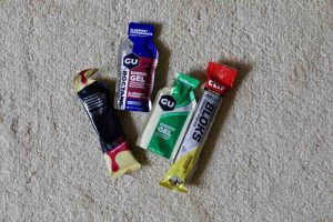 Energy gels and chews
