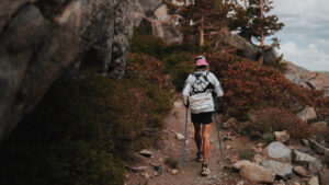 Timothy Olson on the Pacific Crest Trail. Photo: Keith Ladzinski / adidas Terrex