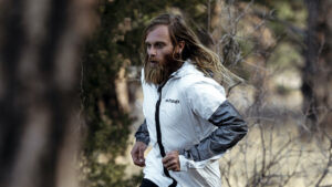 Timothy Olson on the Pacific Crest Trail. Photo: Keith Ladzinski / adidas Terrex