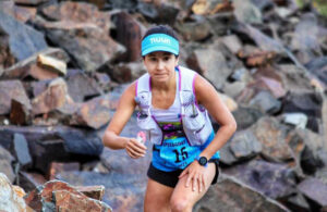 Ashley Brasovan at the Speedgoat 50k. Photo: Courtesy Ashley Brasovan