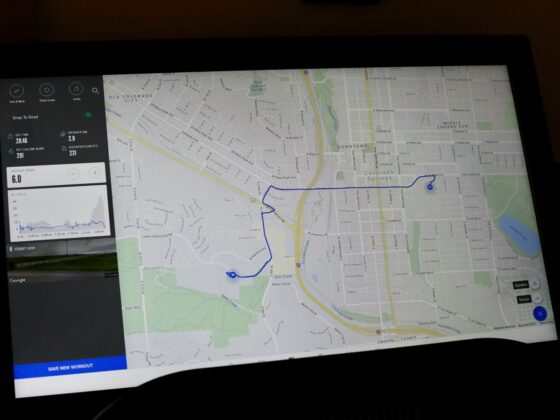 nordictrack s22i google maps