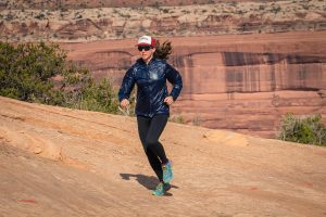 Enlightened Equipment Copperfield Wind Shirt - high desert running