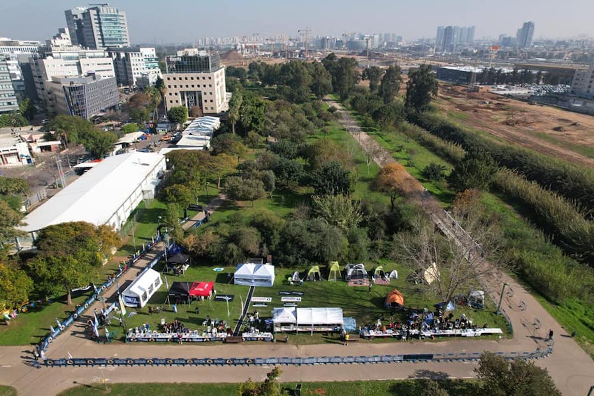 Sky view of Spartanion 2022 course
