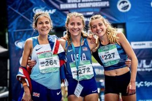Women Podium 2019 World Mountain Running Championships