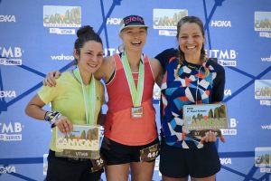 Jazmine Lowther - Leah Yingling - Aroa Sio - 2022 Canyons by UTMB 100k