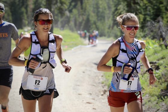2022 Western States 100 - Ruth Croft and Emily Hawgood - Robinson Flat