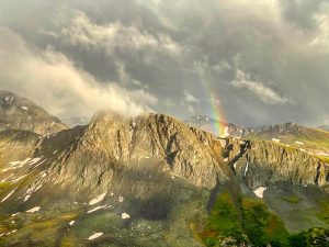 June 2022 - Kendall Mountain - rainbow