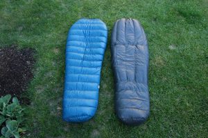 Katabatic Gear Alsek 22F Quilt and Outdoor Vitals StormLoft Down TopQuilt 15