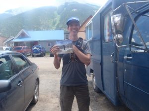 eff Rome with the number 1 at 2018 Hardrock 100