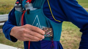 A brownie used as ultrarunning fuel